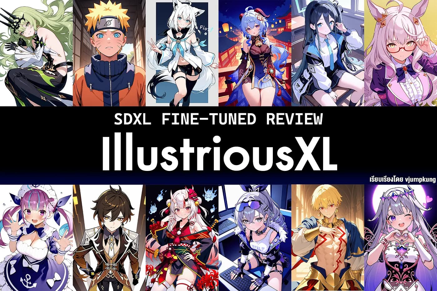 Illustrious-XL โมเดลที่มาแรงในสาย Anime ณ ตอนนี้