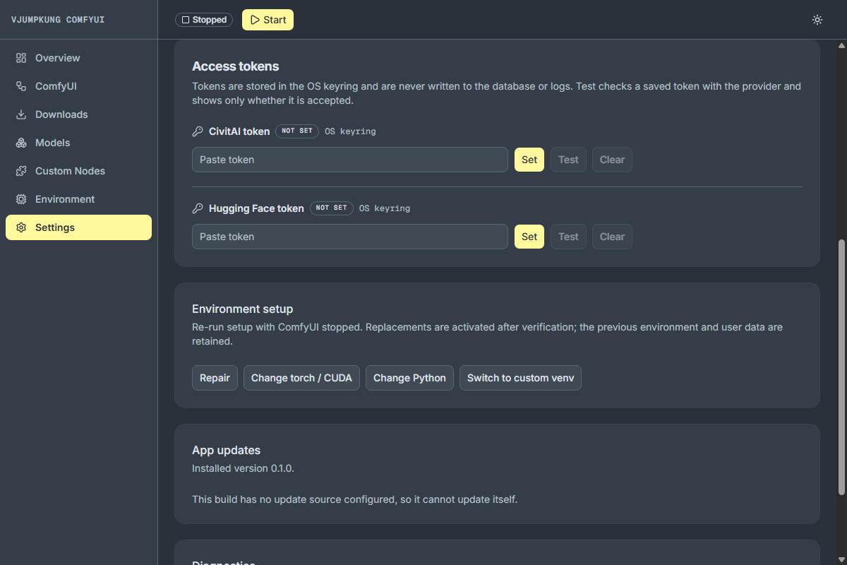 Access tokens