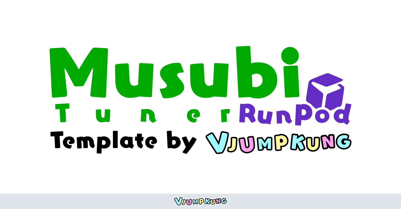 เทรน LoRA WAN2.1, Flux Kontext, QWEN Image ผ่าน Runpod ด้วย vjumpkung Musubi Tuner Template